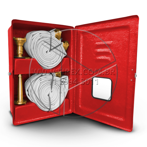 ABRIGO PARA MANGUEIRA DE INCÊNDIO (HIDRANTE) EM FIBRA DE VIDRO 90X60X30 CM COM DOIS CESTOS :: Abrigo para Mangueira (Hidrante) 90X60X30 CM em Fibra de Vidro Com 2 Cestos Meia-Lua - FOTO 1 ABRIGO PARA MANGUEIRA DE INCÊNDIO (HIDRANTE) EM FIBRA DE VIDRO 90X60X30 CM COM DOIS CESTOS :: Abrigo para Mangueira (Hidrante) 90X60X30 CM em Fibra de Vidro Com 2 Cestos Meia-Lua - FOTO 1