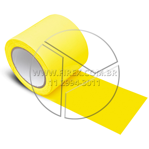 Fitas Demarcatórias Amarela 150 Mm X 30 Metros
 :: Fitas Demarcatórias Amarela 150 Mm X 30 Metros - FOTO 1