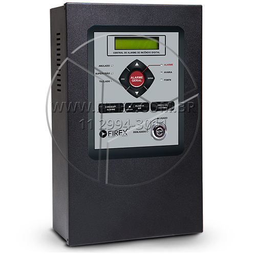Central de Alarme Endereçável KX :: Central de Detecção e Alarme Endereçável KX - FOTO 1