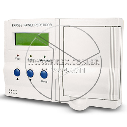 Painel repetidor endereçável FIRE-FXP5Ei   :: Central Repetidora FIRE-FXP5Ei - FOTO 1