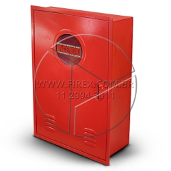 ABRIGO PARA MANGUEIRA DE INCÊNDIO (HIDRANTE) EMBUTIR 90X80X30 CM Orçamento: Abrigo para Mangueira (Hidrante) em Chapa de Aço Embutir 90x80x30 cm