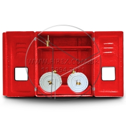 ABRIGO PARA MANGUEIRA DE INCÊNDIO (HIDRANTE) EM FIBRA DE VIDRO 100X90X30 CM COM PRATELEIRA :: Abrigo para Mangueira (Hidrante) 100X90X30 CM em Fibra de Vidro Com Prateleira - FOTO 2 ABRIGO PARA MANGUEIRA DE INCÊNDIO (HIDRANTE) EM FIBRA DE VIDRO 100X90X30 CM COM PRATELEIRA :: Abrigo para Mangueira (Hidrante) 100X90X30 CM em Fibra de Vidro Com Prateleira - FOTO 2