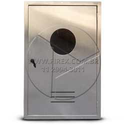 REQUADRO PARA ABRIGO DE MANGUEIRA 90X60 CM EM CHAPA DE AÇO INOX Orçamento: Requadro para Abrigo de Mangueira em Chapa de Aço Inox 90x60 cm