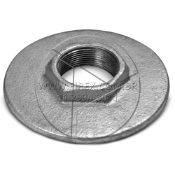 Flange Sextavada Galvanizado 2.1/2 polegadas Orçamento: Flange Sextavada 2.1/2