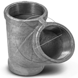 TEE GALVANIZADO FÊMEA/FÊMEA/FÊMEA 45º 1.1/4 POLEGADA Orçamento: TEE 45º 1.1/4