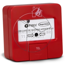 Acionador De Alarme Endereçável FIRESG :: Acionador De Alarme Endereçável FIRESG - FOTO 2