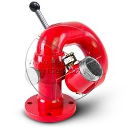 Canhão Monitor Fixo Modelo com Alavanca - Flangeado em Alumínio. Orçamento: Canhão Monitor Fixo Flangeado em Alumínio 2.1/2'' - Alavanca
