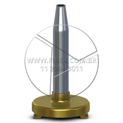 Esguicho jato sólido 1.1/2 x 13 mm com tubo em alumínio e engate rápido em latão Orçamento: Esguicho Jato sólido 1.1/2’’ X 13MM alumínio