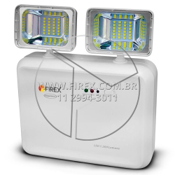 Bloco de iluminação de emergência 1200 lumens :: Bloco de Iluminação de Emergência 1200 Lumens SG - FOTO 2