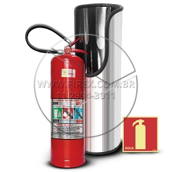 Kit Extintor De Água Pressurizada (Premium)