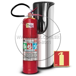 Kit Extintor Pó Químico Seco ABC (Premium)