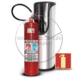 Kit Extintor Pó Químico Seco BC (Premium)