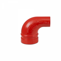 Curva De Redução Ranhurada 90º :: Curva De Redução Ranhurada 90º 1.1/2x 1/2 - FOTO 2