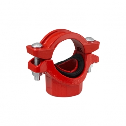 Tee Mecânico Ranhurado Com Rosca BSPT :: Tee Mecânico Ranhurado Com Rosca BSPT 6