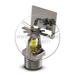 SPRINKLER CROMADO SIDE WALL 79°C 1/2'' Orçamento: Sprinkler Cromado Side Wall 79º C 1/2- Fator K 80