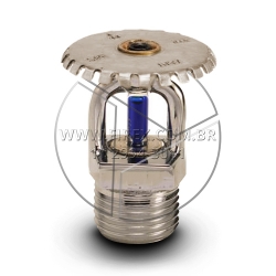 SPRINKLER CROMADO UP RIGHT 141°C 1/2'' Orçamento: Sprinkler Cromado Up Right 141º C 1/2 - Fator K 80