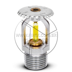 SPRINKLER CROMADO UP RIGHT 79°C 1/2'' Orçamento: Sprinkler Cromado Up Right 79º C 1/2 - Fator K 80