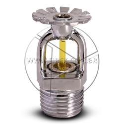 SPRINKLER CROMADO PENDENTE 79°C 3/4'' Orçamento: Sprinkler Cromado Pendente 79º C 3/4 - Fator K 115