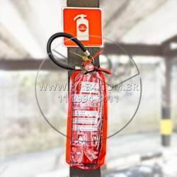 Capa Protetora para Extintor Pequena :: Capa Protetora para Extintor Pequena - FOTO 2